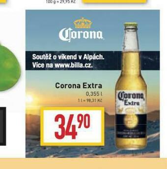 Billa Corona extra nabídka