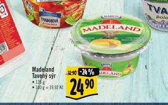 Albert Madeland tavený sýr nabídka