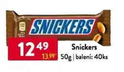 Qanto Snickers nabídka