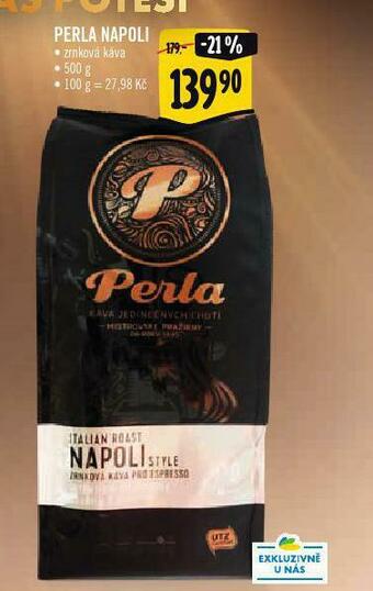 Albert Perla napoli zrnková káva nabídka