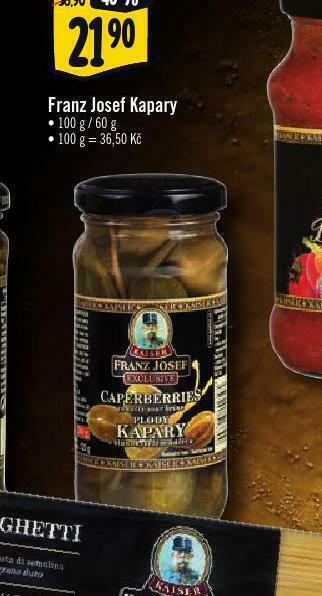 Albert Franz josef kapary nabídka