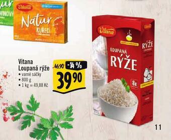 Albert Vitana loupaná rýže nabídka