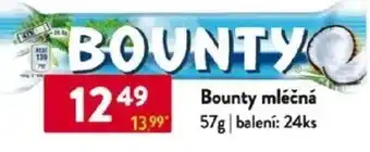 Qanto Bounty mléčná nabídka