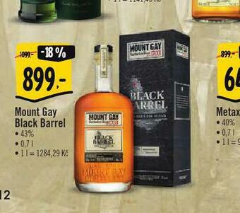 Mount gay black barrel