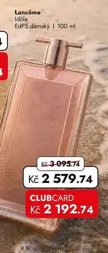 TRAVEL FREE Lancôme Idôle EdPS dámský 100 ml Kč nabídka