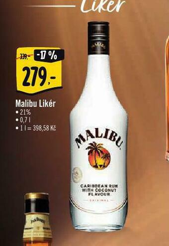 Albert Malibu likér nabídka