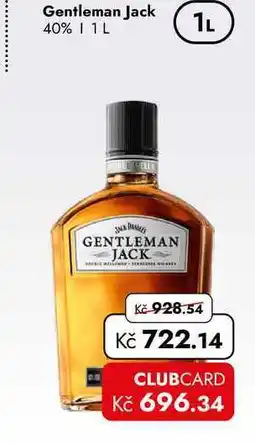TRAVEL FREE Gentleman Jack 40% nabídka