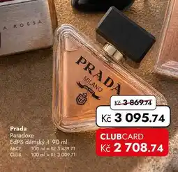 TRAVEL FREE Prada Paradoxe EdPS dámský nabídka