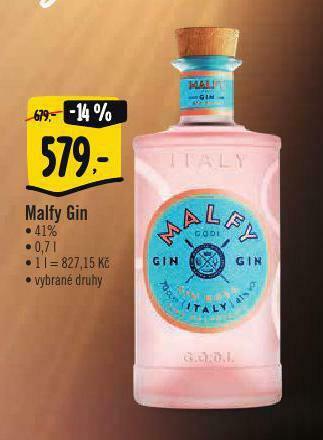 Albert Malfy gin nabídka