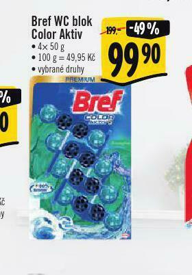 Albert Bref wc blok color aktiv nabídka