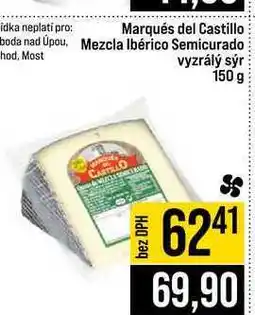 Jip Marqués del Castillo hod, Most vyzrálý sýr nabídka