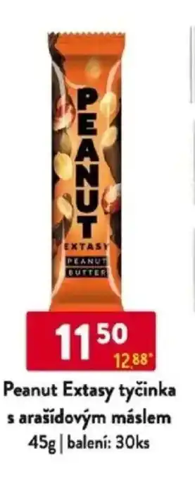 Qanto Peanut Extasy tyčinka s arašídovým máslem nabídka