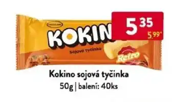 Qanto Kokino sojová tyčinka nabídka