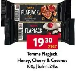 Qanto Tomms Flapjack Honey, Cherry & Coconut nabídka