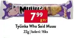 Qanto Tyčinka Who Said Muuu nabídka