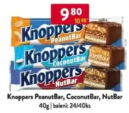 Qanto Knoppers Peanut Bar, Coconut Bar, NutBar nabídka