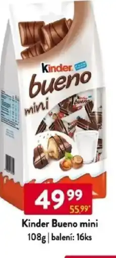 Qanto Kinder Bueno mini nabídka