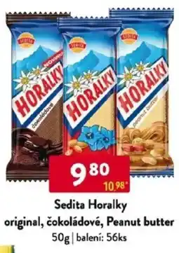 Qanto Sedita Horalky original, čokoládové, Peanut butter nabídka