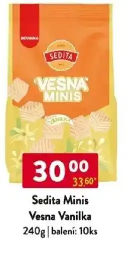 Qanto Sedita Minis Vesna Vanilka nabídka