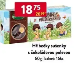 Qanto Hříbečky sušenky s čokoládovou polevou nabídka