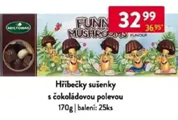 Qanto Hříbečky sušenky s čokoládovou polevou nabídka
