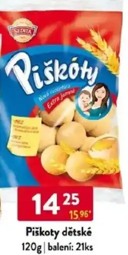 Qanto Piškoty dětské nabídka