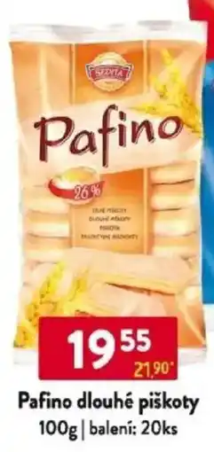 Qanto Pafino dlouhé piškoty nabídka