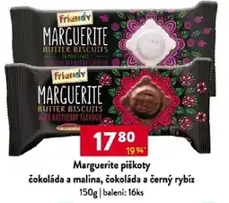 Qanto Marguerite piškoty čokoláda a malina, čokoláda a černý rybíz nabídka