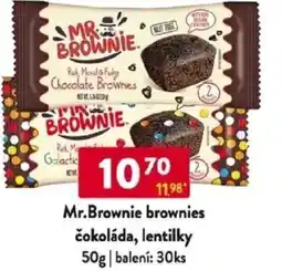 Qanto Mr.Brownie brownies čokoláda, lentilky nabídka