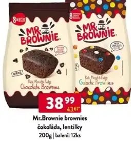 Qanto Mr.Brownie brownies čokoláda, lentilky nabídka