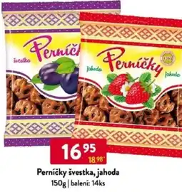 Qanto Perníčky švestka, jahoda nabídka