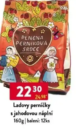 Qanto Ladovy perníčky s jahodovou náplní nabídka
