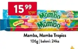 Qanto Mamba, Mamba Tropics nabídka