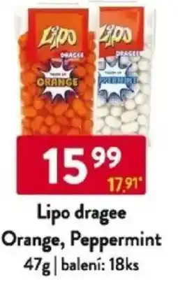 Qanto Lipo dragee Orange, Peppermint nabídka