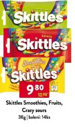 Qanto Skittles Smoothies, Fruits, Crazy sours nabídka