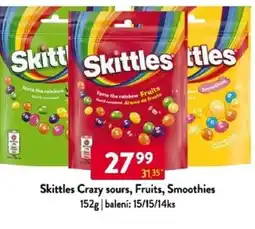 Qanto Skittles Crazy sours, Fruits, Smoothies nabídka