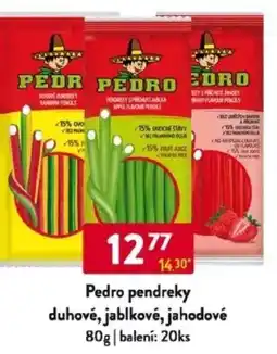 Qanto Pedro pendreky duhové, jablkové, jahodové nabídka