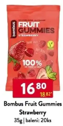 Qanto Bombus Fruit Gummies Strawberry nabídka