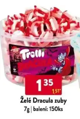Qanto Želé Dracula zuby nabídka