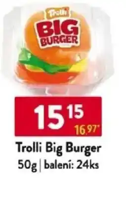 Qanto Trolli Big Burger nabídka