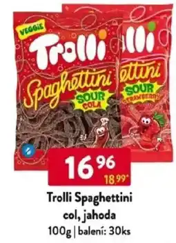 Qanto Trolli Spaghettini col, jahoda nabídka