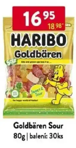 Qanto Haribo Goldbären Sour nabídka