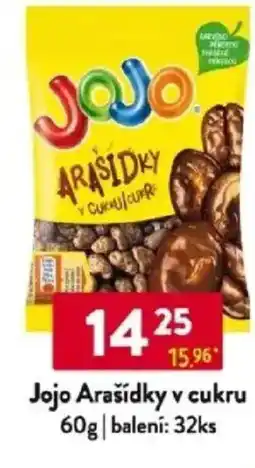 Qanto Jojo Arašídky v cukru nabídka
