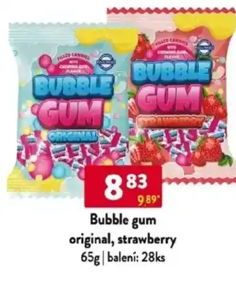 Qanto Bubble gum original, strawberry nabídka
