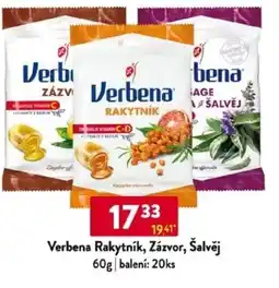 Qanto Verbena Rakytník, Zázvor, Šalvěj nabídka