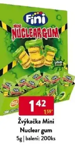 Qanto Žvýkačka Mini Nuclear gum nabídka