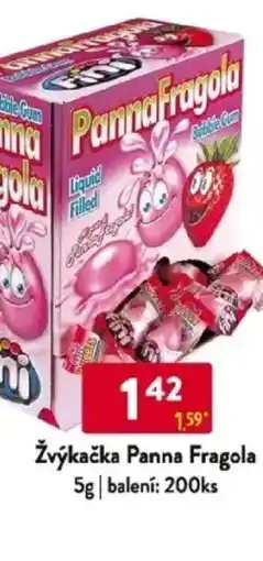Qanto Žvýkačka Panna Fragola nabídka