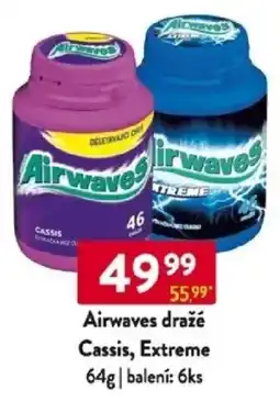 Qanto Airwaves dražé Cassis, Extreme nabídka