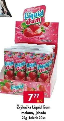 Qanto Žvýkačka Liquid Gum meloun, jahoda nabídka