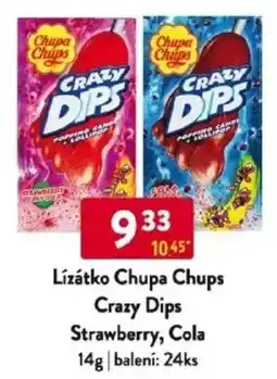 Qanto Lízátko Chupa Chups Crazy Dips Strawberry, Cola nabídka